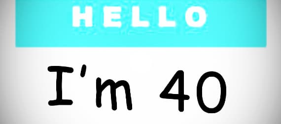 The Obligatory Turning Forty Blog Post.....