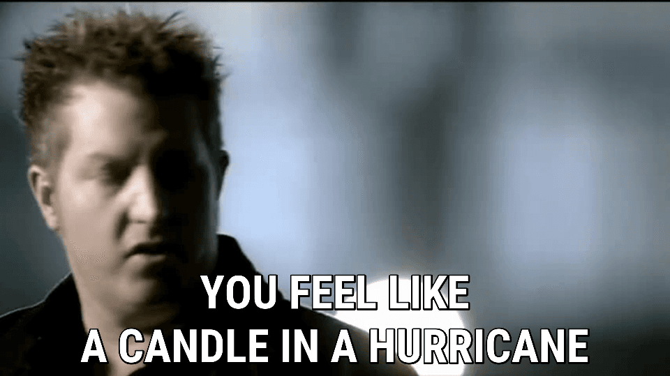 A Candle In A Hurricaine