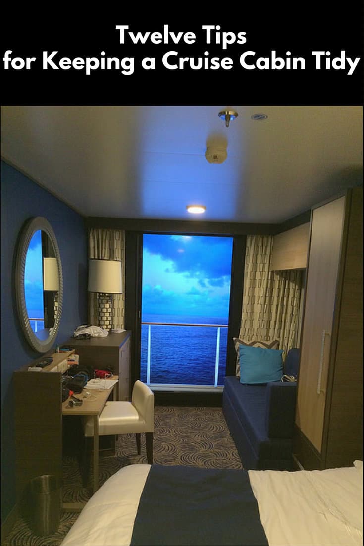 Twelve Tips for Keeping a Cruise Cabin Tidy