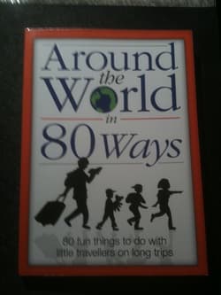 Review of 'Around the World in 80 Ways' Activity Book for Kids
