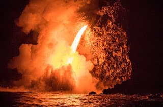 Photographing the Volcano