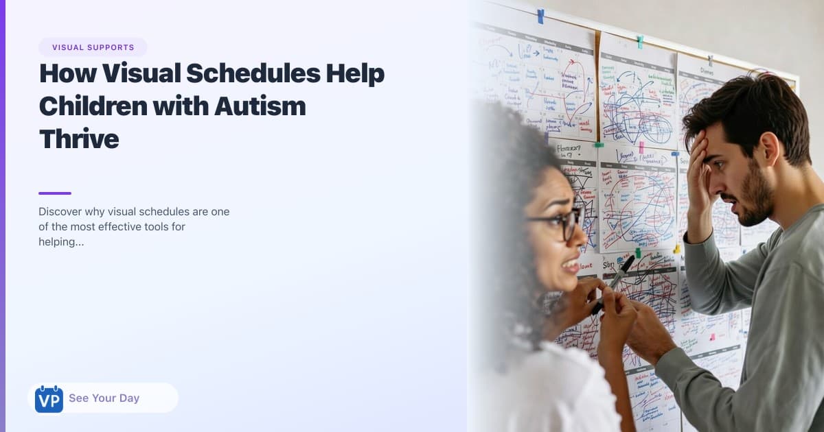 How Visual Schedules Help Children with Autism Thrive