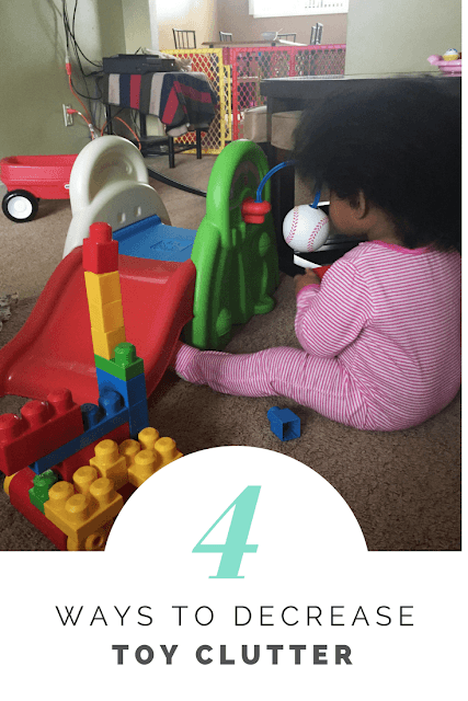 4 Ways to Decrease Toy Clutter