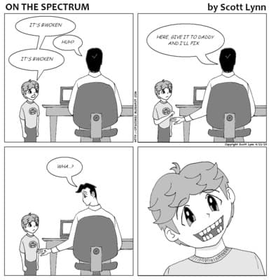 On the Spectrum - "Can't fix everything"