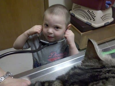 A visit to the vet