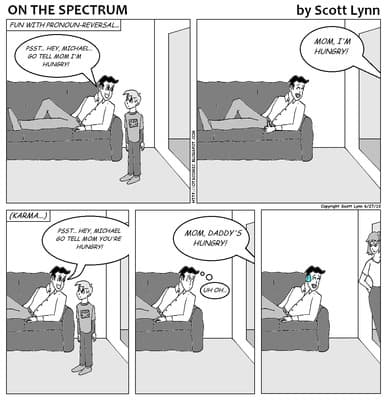 On the Spectrum: Fun with Pronoun Reversal