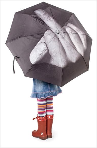 Two stories on Autism and the Middle Finger