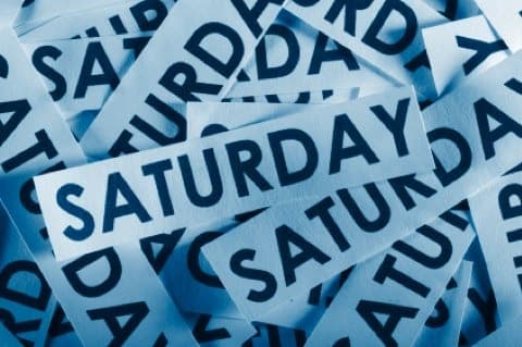 Dreading Saturdays