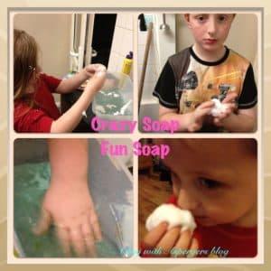 Sensory Fun with Crazy Soap