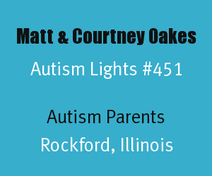 Autism Light: Matthew and Courtney Oakes