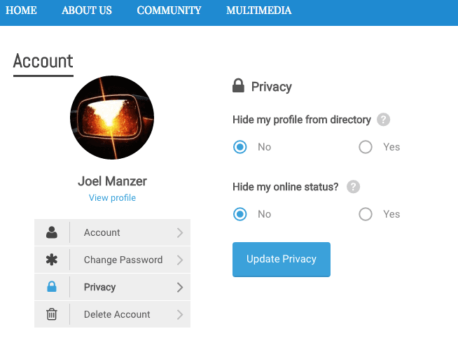 Online Status - New Feature