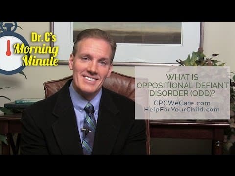 What is Oppositional Defiant Disorder (ODD)? – Dr. C’s Morning Minute 171