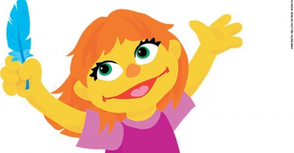Show #351 - Autism Awareness Month - Sesame Street Character, Julia