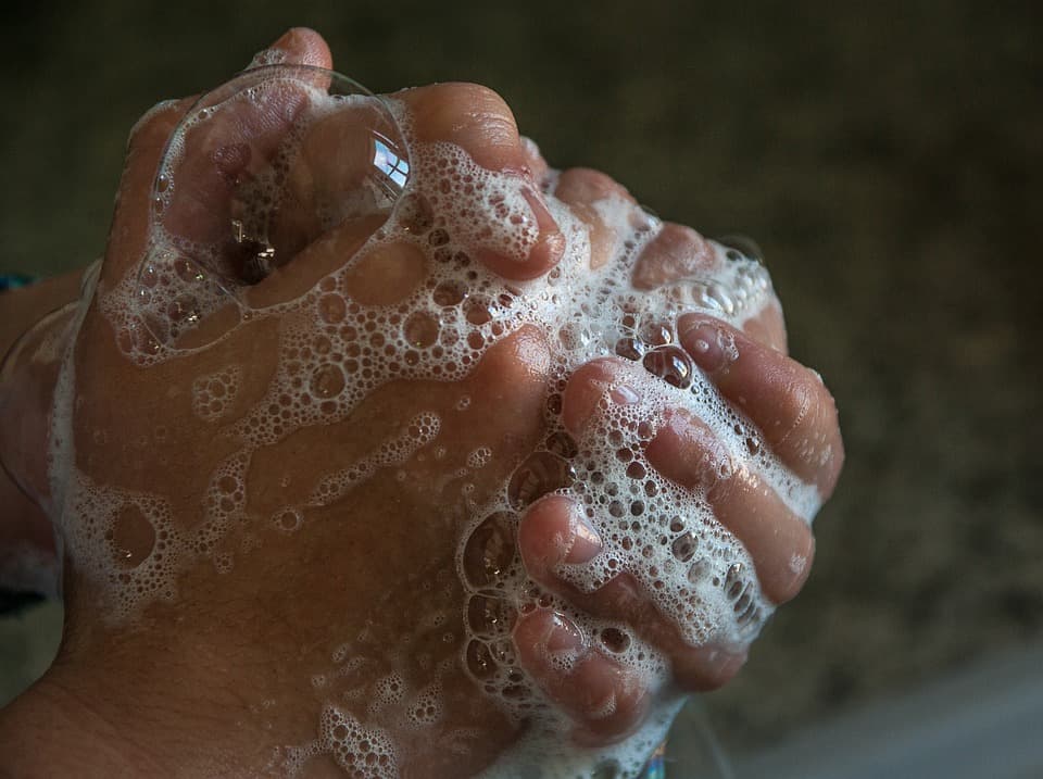 How can I teach my child to wash their hands?