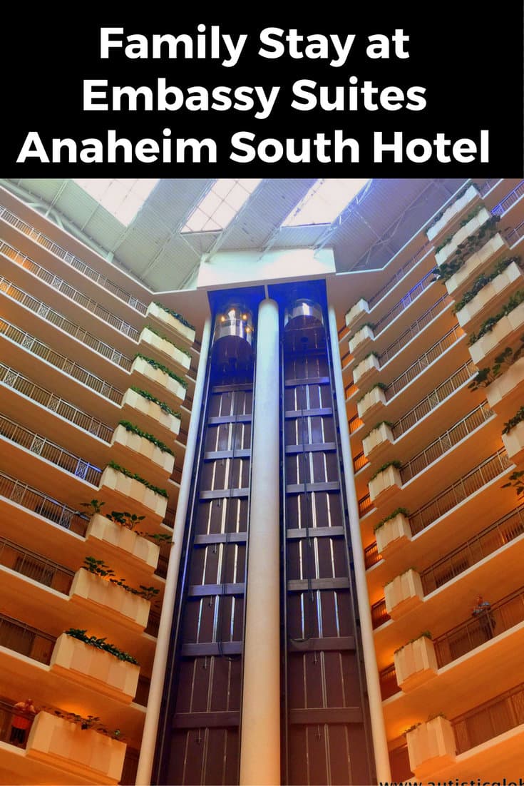 Family Stay at Embassy Suites Anaheim South Hotel