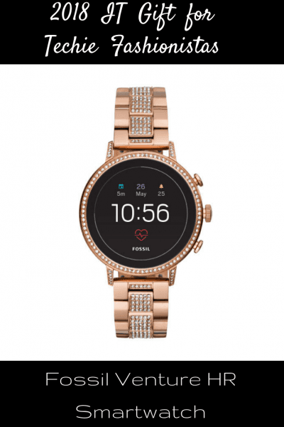 Fossil Venture HR Smartwatch is the IT Gift for Techie Fashionistas