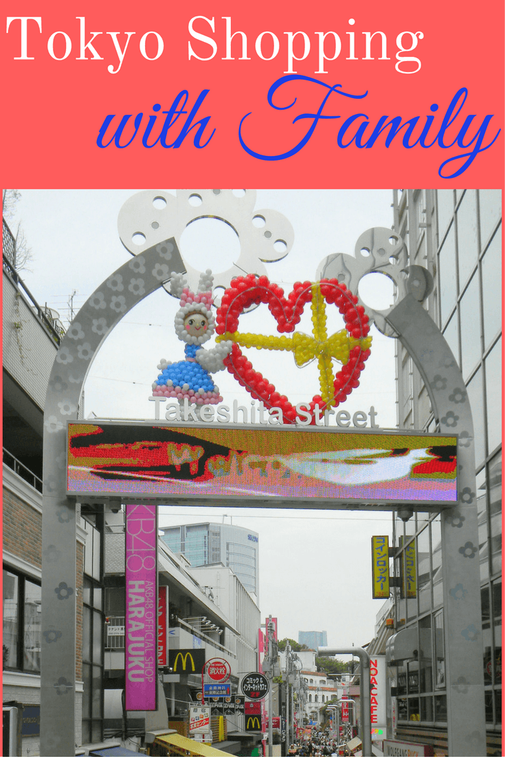 Tokyo Shopping with Family