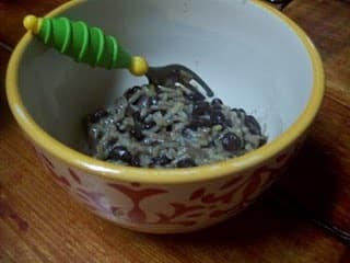 Recipe: Easy GFCF Black Beans & Yellow Rice