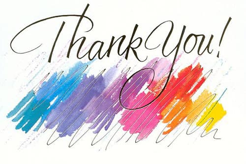 Thanks to the New Team of Therapists