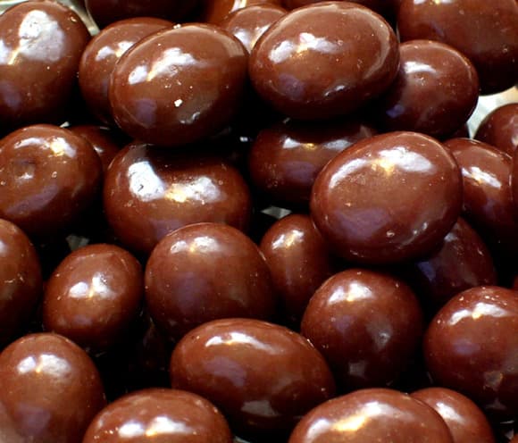 "Thanks" to the Neighbor Giving Out Chocolate Covered Coffee Beans