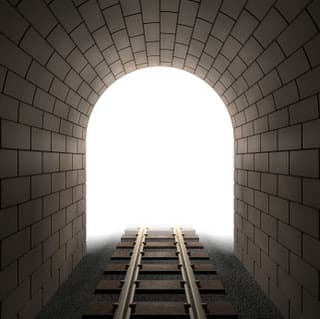 The light at the end of the tunnel....