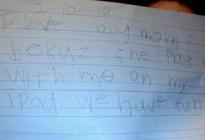 A Love Note Most Precious