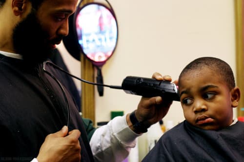 Hair Cut Struggles