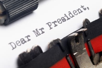 Dear Mr. President