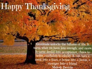 An Ode to Thanksgiving with Autism