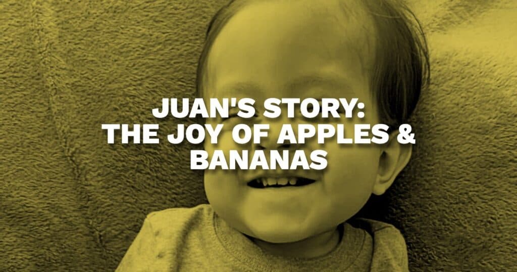 Juan M.'s Story: The Joy of Apples and Bananas - The Warren Center | Non-profit organization in Richardson, Texas