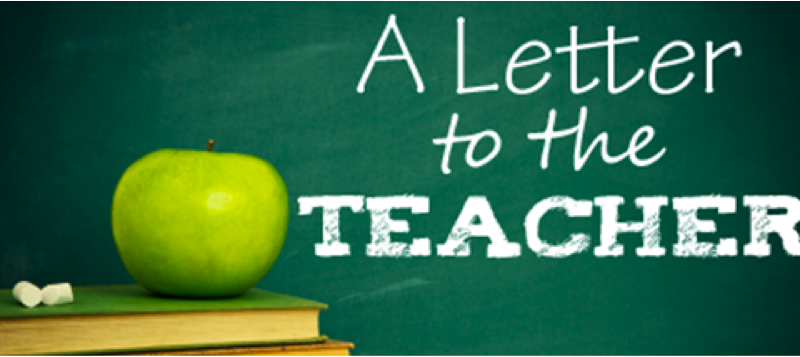 Dear Teacher