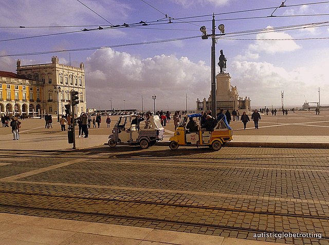 Taking Kids with Autism to Lisbon Portugal street Taking Kids with Autism to Lisbon Portugal street
