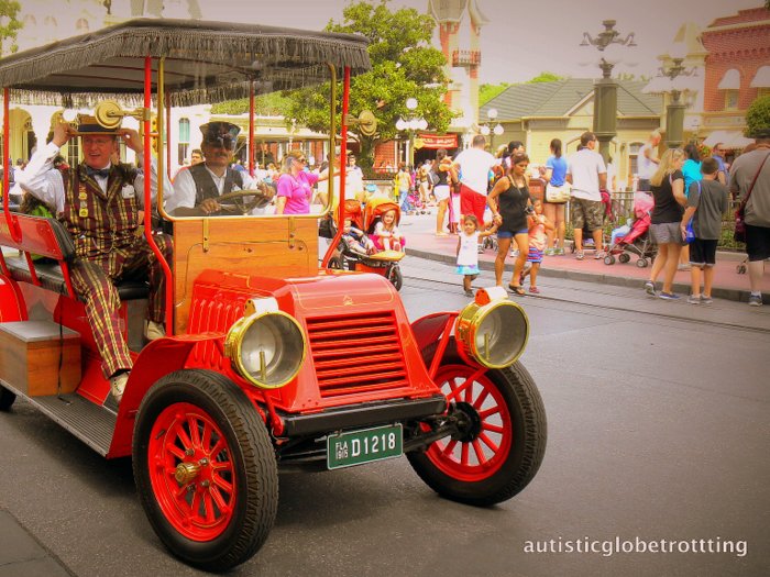 Fourteen Tips For Preventing Sensory Meltdowns at Disney World car Fourteen Tips For Preventing Sensory Meltdowns at Disney World car