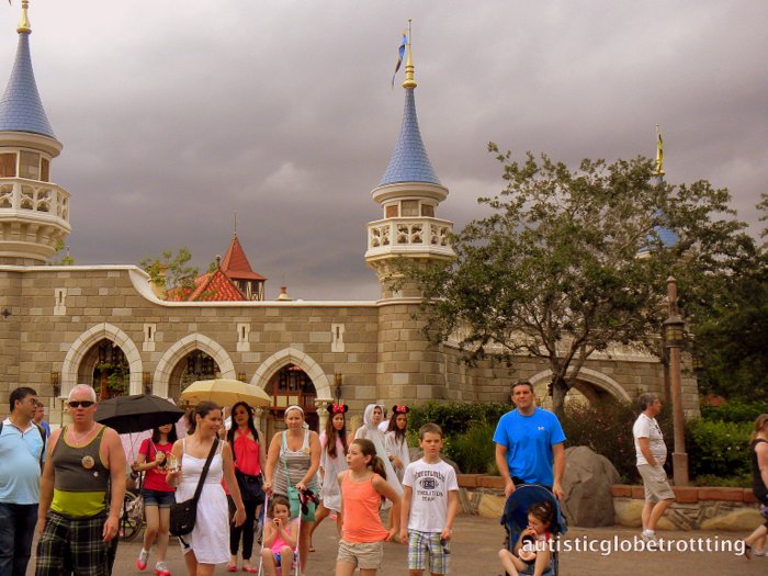 Fourteen Tips For Preventing Sensory Meltdowns at Disney World castle Fourteen Tips For Preventing Sensory Meltdowns at Disney World castle