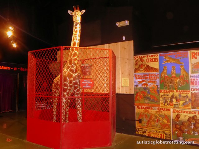 Family Fun at Baraboo’s Circus World Museum giraffe Family Fun at Baraboo’s Circus World Museum giraffe