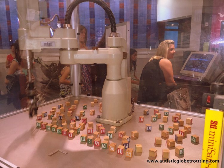 Taking the Kids to San Jose's Tech Museum of Innovation The Kid Friendly Tech Museum of Innovation in San Jose robot