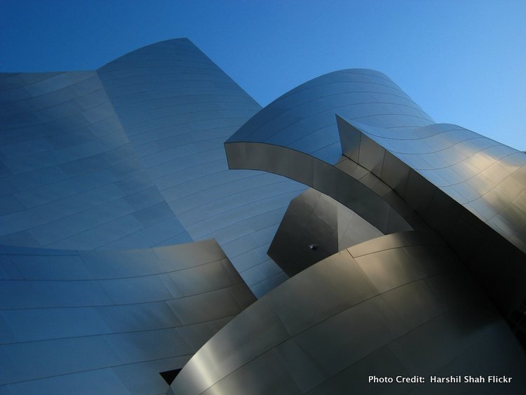 walt disney hall down town LA