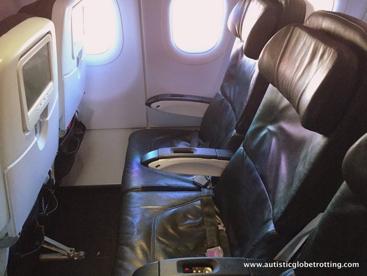 Flying Virgin America with Autism Economy Seat