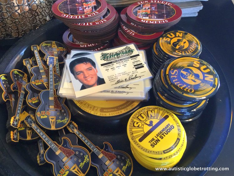 Three Iconic Memphis Music Museums to Explore for Kids with Autism elvis pins