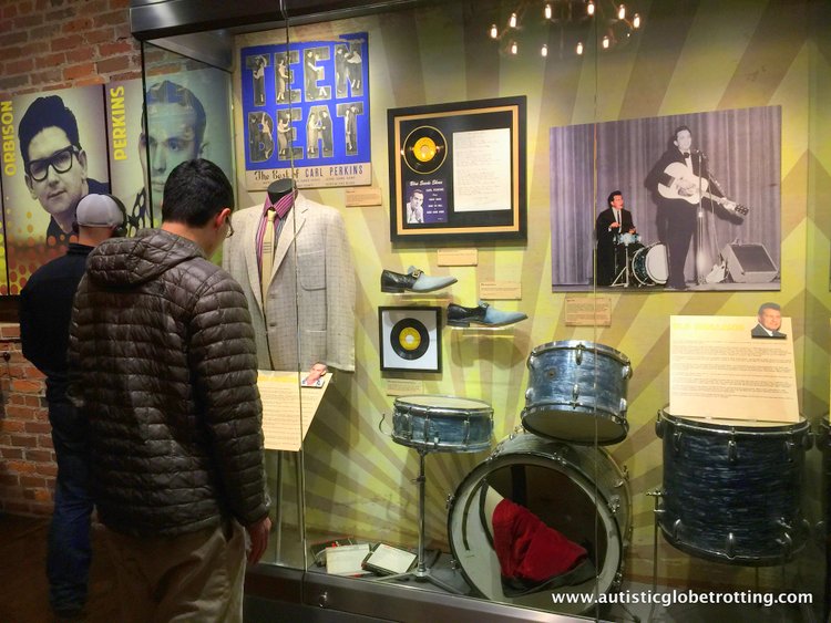 the Johnny Cash Museum stage clothes
