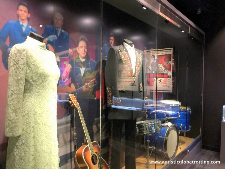 the Johnny Cash Museum cash guitar