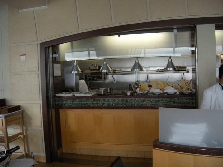 mariner of the seas portofino kitchen Mariner of the Seas Portofino restaurant kitchen