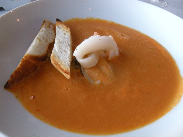 Mariner of the Seas Portofino restaurant soup Mariner of the Seas Portofino restaurant soup