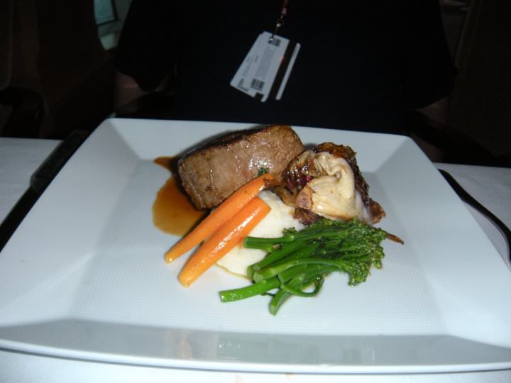 Mariner of the Seas Portofino restaurant steak Mariner of the Seas Portofino restaurant steak