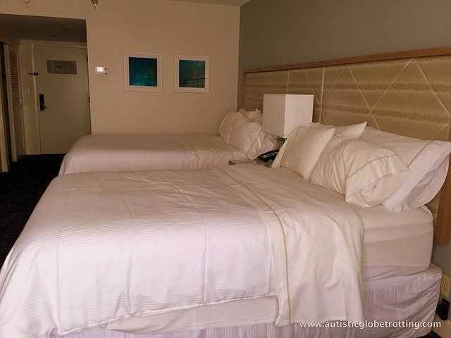 Family Friendly Stay at the Walt Disney World Dolphin Hotel bed Family Friendly Stay at the Walt Disney World Dolphin Hotel bed