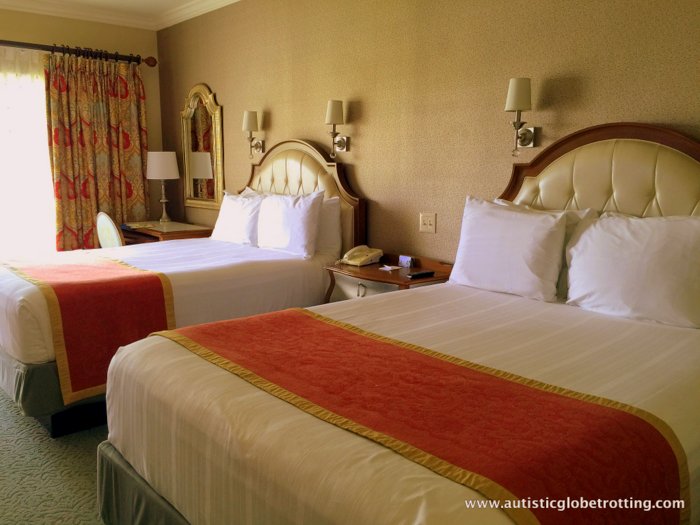 Our Family Stay at Disney's Grand Floridian bed Our Family Stay at Disney's Grand Floridian bed