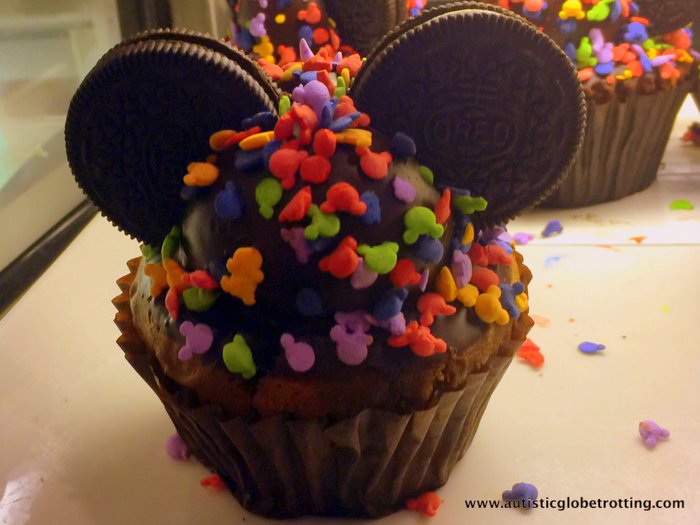 Our Family Stay at Disney's Grand Floridian cupcake Our Family Stay at Disney's Grand Floridian cupcake