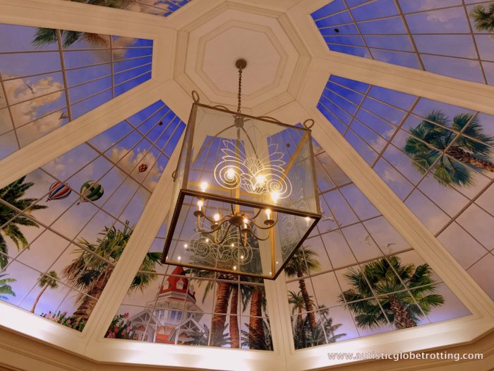 Our Family Stay at Disney's Grand Floridian ceiling Our Family Stay at Disney's Grand Floridian ceiling