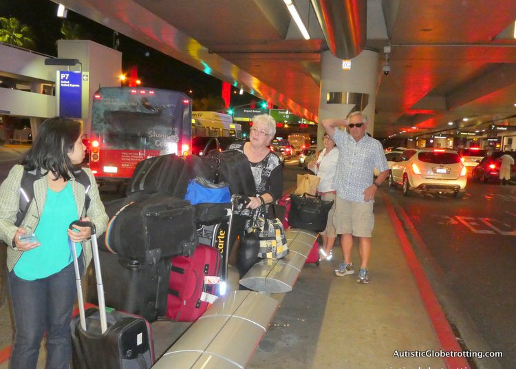 Top Eight Reasons to Avoid Flying Through LAX people waiting