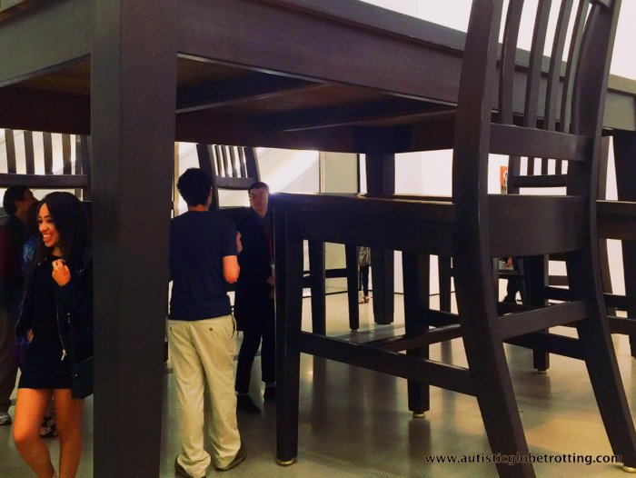 Taking Kids to the Los Angeles Broad Museum chai Taking Kids to the Los Angeles Broad Museum chair